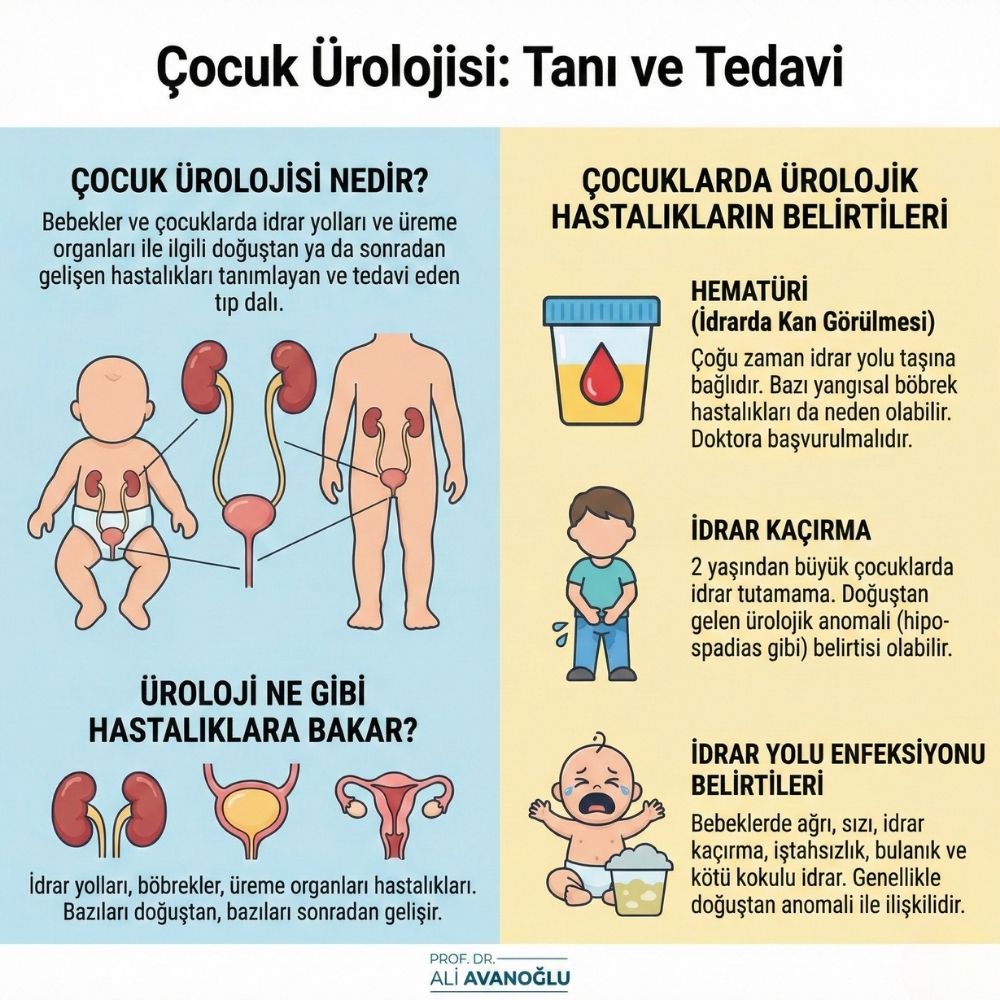 İzmirin En İyi Çocuk Üroloji Doktoru Prof. Dr. Ali Avanoğlu 